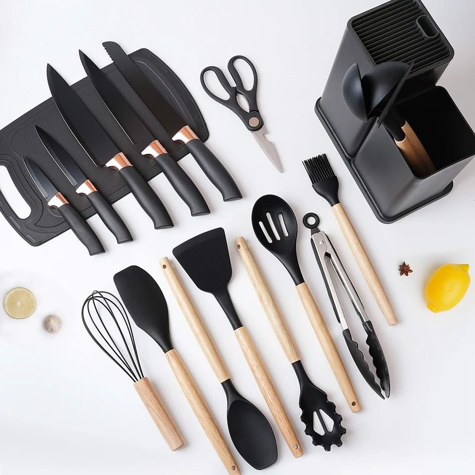 Kit أدوات المطبخ 18 قطعة
