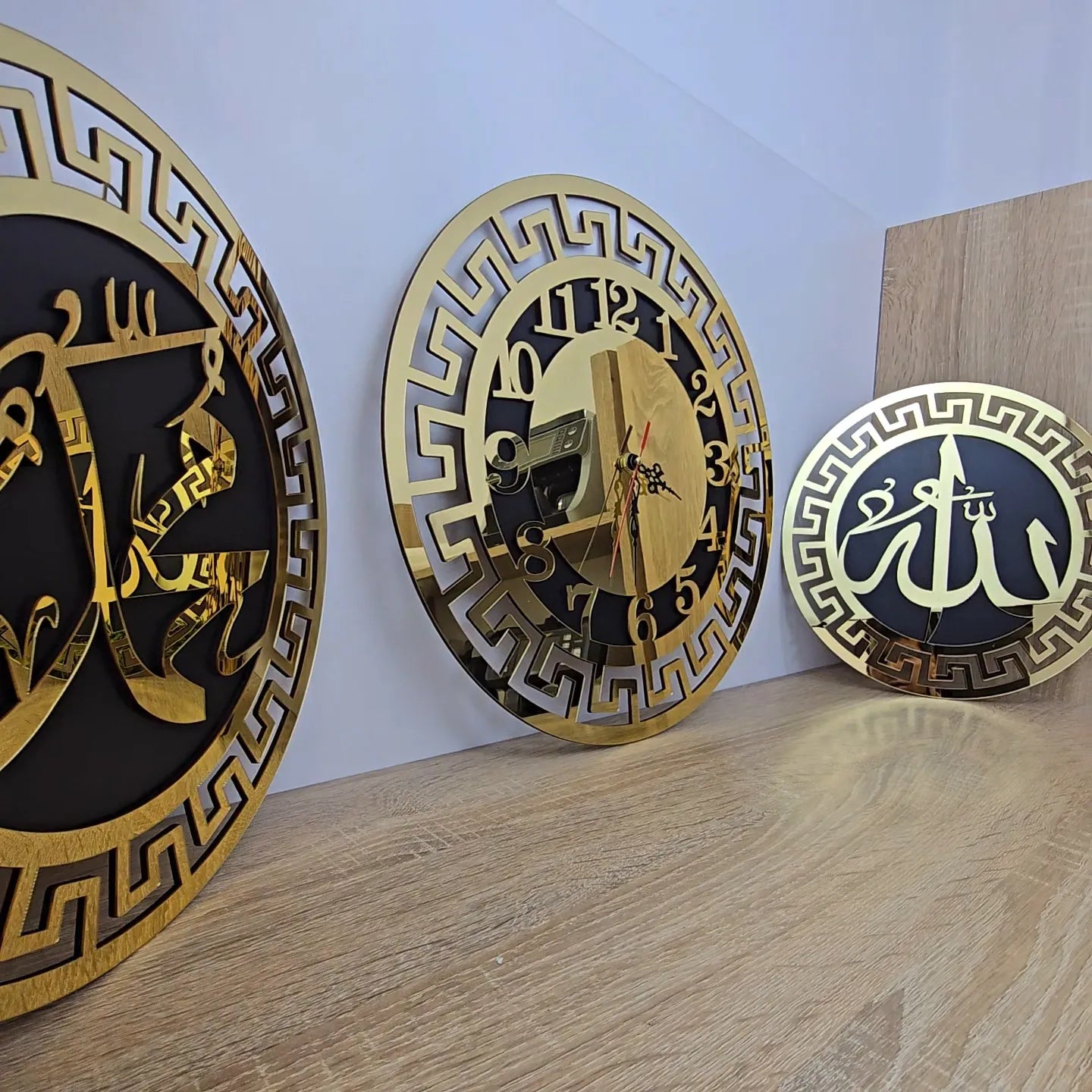 مجموعة الساعة الاسلامية 3 قطع